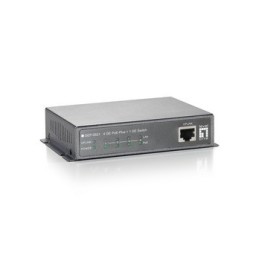LevelOne GEP-0521 switch di rete Non gestito Gigabit Ethernet (10 100 1000) Supporto Power over Ethernet (PoE) Grigio