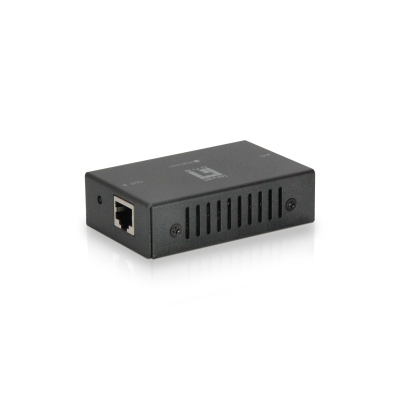 LevelOne POR-0101 network extender Network repeater Black