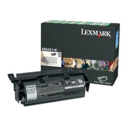 Lexmark X654X11E cartuccia toner Originale Nero