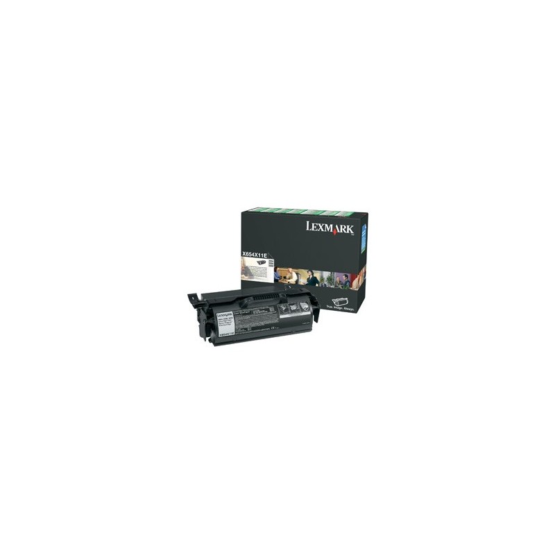 Lexmark X654X11E toner cartridge Original Black