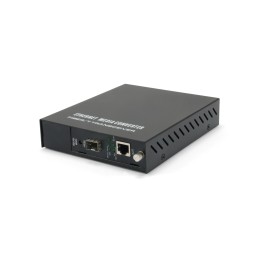 LevelOne FVM-1000 convertitore multimediale di rete 100 Mbit s Nero