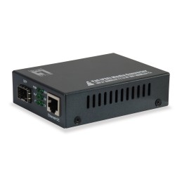 LevelOne GVT-2012 convertitore multimediale di rete 1000 Mbit s Nero