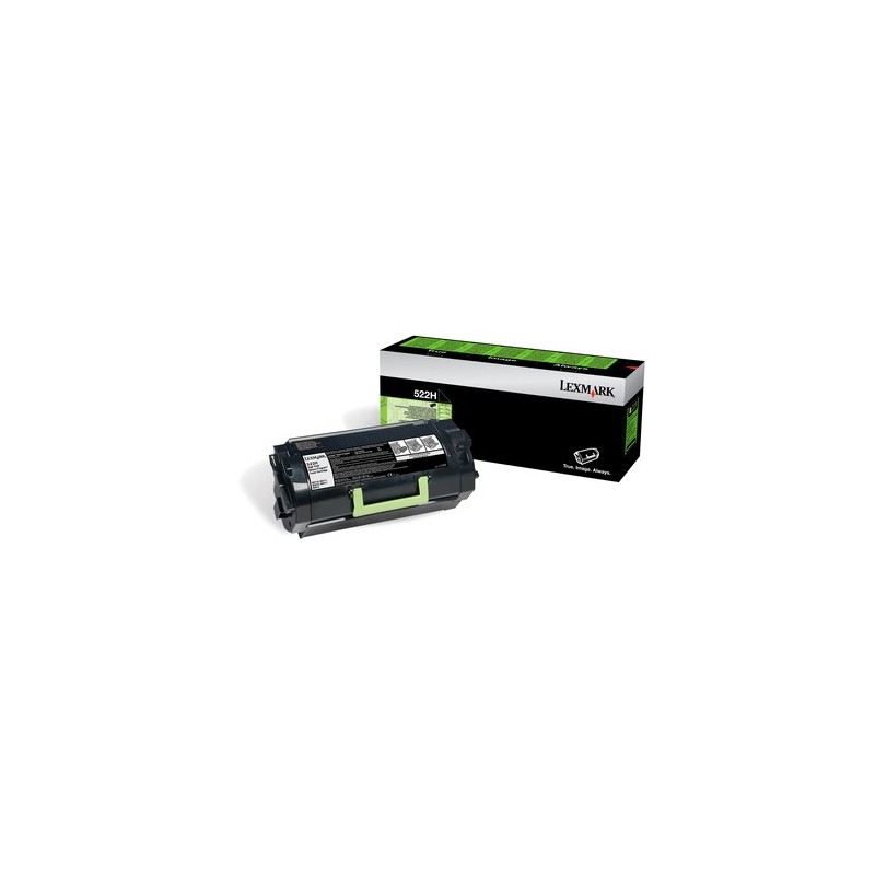 Lexmark 522H cartuccia toner 1 pz Originale Nero