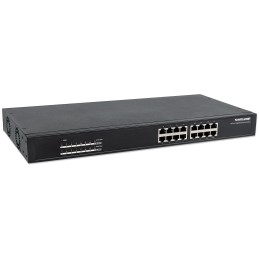 Intellinet 560993 switch di rete Non gestito L2 Gigabit Ethernet (10 100 1000) Supporto Power over Ethernet (PoE) 1U Nero