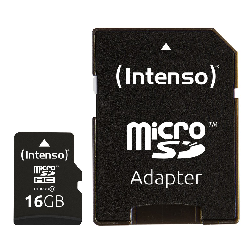 Class 10 - Flash-Speicherkarte (microSDHC/SD-Adapter inbegriffen)