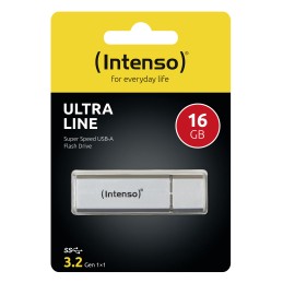 Intenso Ultra Line unità flash USB 16 GB USB tipo A 3.2 Gen 1 (3.1 Gen 1) Argento