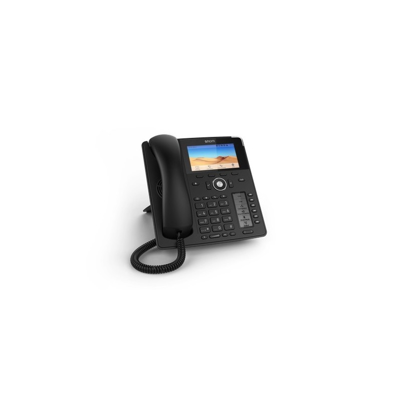 Snom D785 Customized, Schwarz telefono IP Nero 12 linee TFT