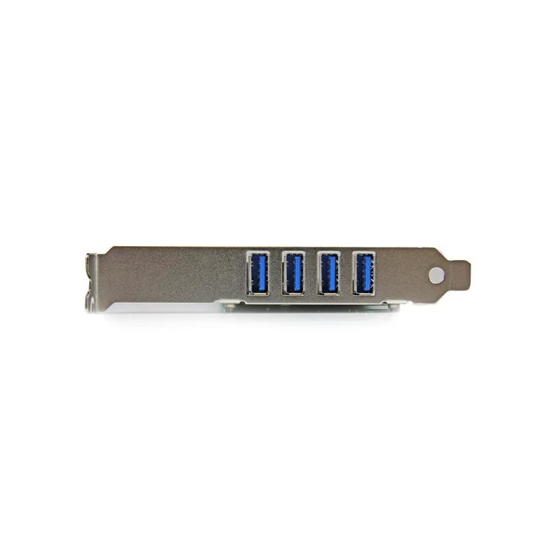 StarTech.com Adattatore scheda controller PCI Express PCIe SuperSpeed USB 3.0 a 4 porte con UASP - Alimentazione SATA