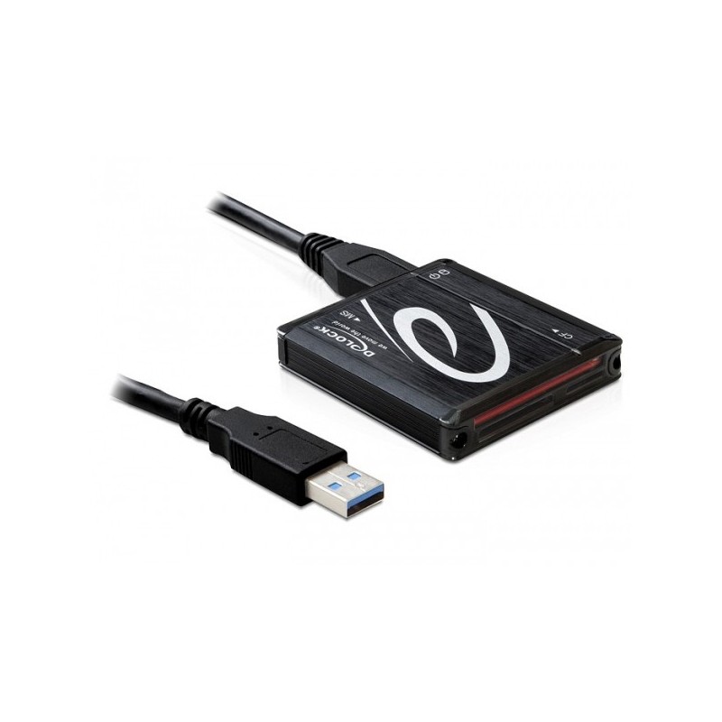 DeLOCK USB 3.0 Card Reader All in 1 lettore di schede USB 3.2 Gen 1 (3.1 Gen 1) Nero