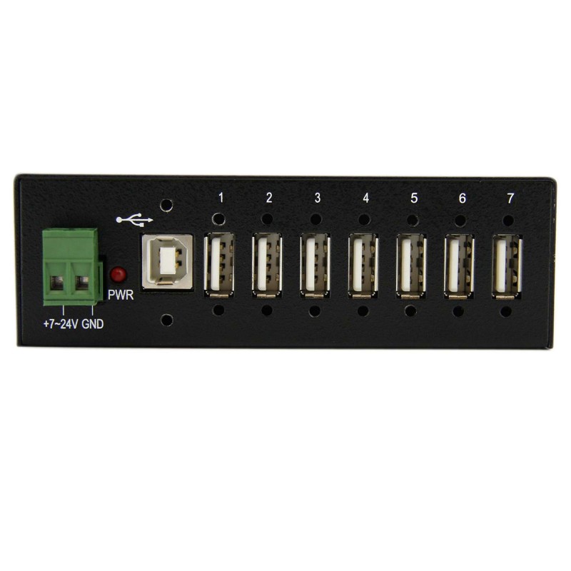 Industrieller montierbarer 7 Port USB 2.0 Hub