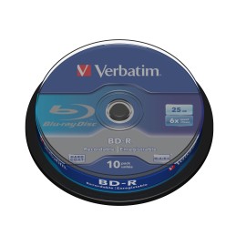 Verbatim BD-R SL 25GB 6 x 10 Pack Spindle 10 pz