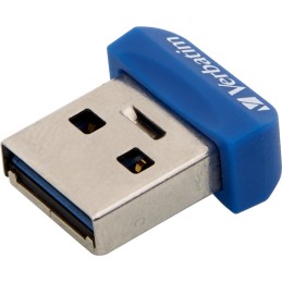 Verbatim Store 'n' Stay NANO - Memoria USB 3.0 da 64 GB - Blu