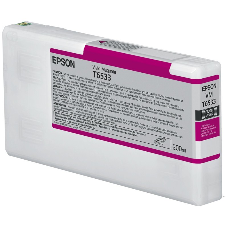 200 ml - Vivid Magenta - Original - Tintenpatrone