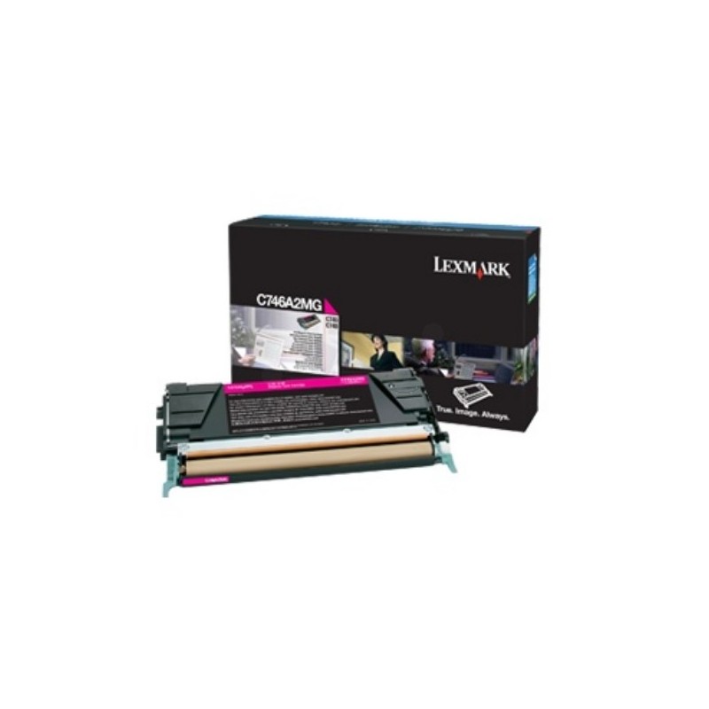 Lexmark C746A3MG cartuccia toner 1 pz Originale Magenta