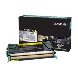 Lexmark X748H3YG cartuccia toner 1 pz Originale Giallo