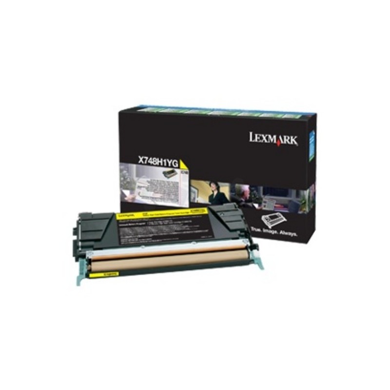Lexmark X748H3YG cartuccia toner 1 pz Originale Giallo