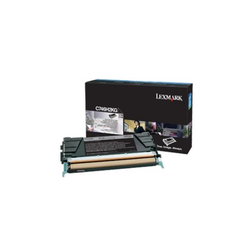 Lexmark C746H3KG toner cartridge 1 pc(s) Original Black