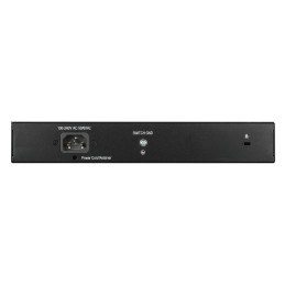 D-Link DGS-1008MP switch di rete Non gestito Gigabit Ethernet (10 100 1000) Supporto Power over Ethernet (PoE) 1U Nero