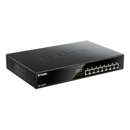 D-Link DGS-1008MP switch di rete Non gestito Gigabit Ethernet (10 100 1000) Supporto Power over Ethernet (PoE) 1U Nero