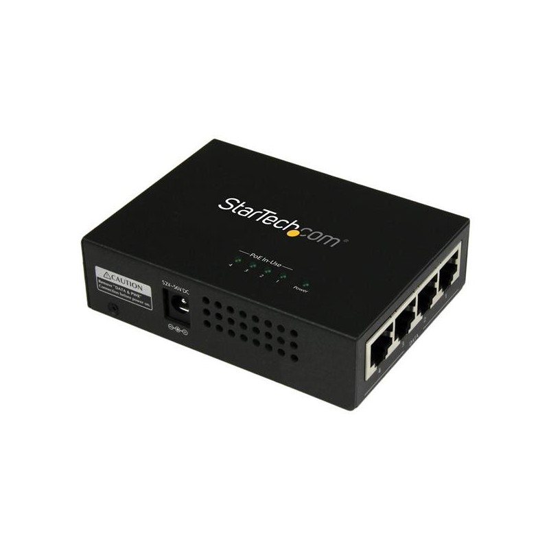 4 Port Gigabit midspan - PoE+ Injektor