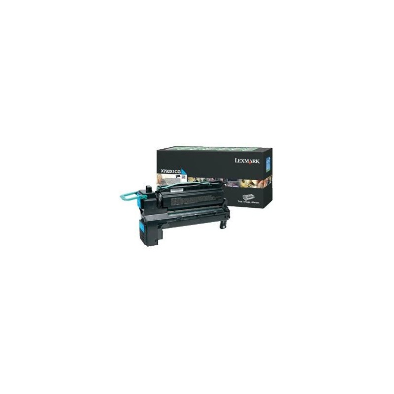 Lexmark X792X1CG toner cartridge 1 pc(s) Original Cyan