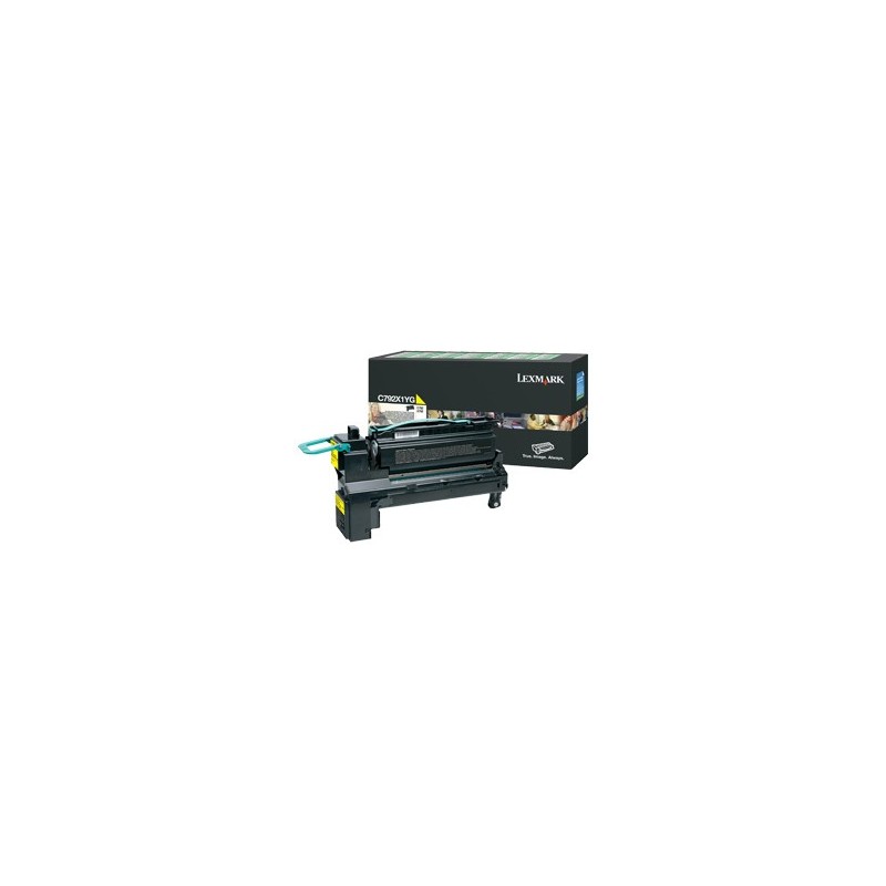 Lexmark C792X1YG toner cartridge 1 pc(s) Original Yellow