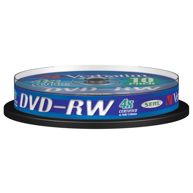 DataLifePlus - 10 x DVD-RW - 4.7 GB 4x