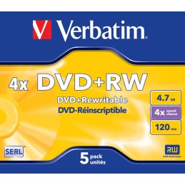 DataLifePlus - 5 x DVD+RW -...