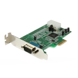 StarTech.com Scheda Seriale PCI Express con 1 Porta - Controller PCIe RS232 - 16550 UART - Scheda Seriale di Espansione DB9 a