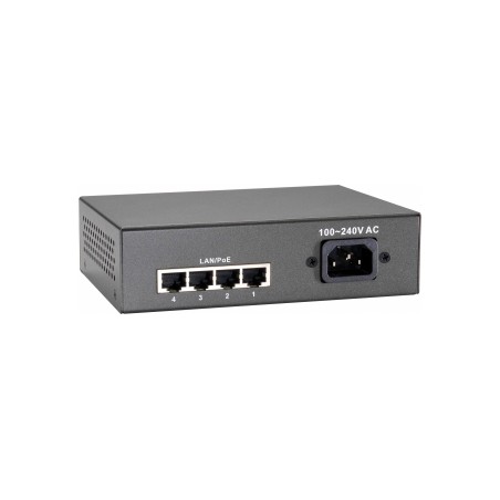 LevelOne FEP-0511 switch di rete Fast Ethernet (10 100) Supporto Power over Ethernet (PoE) Grigio