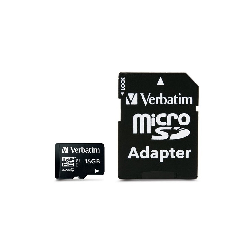 Flash-Speicherkarte (microSDHC/SD-Adapter inbegriffen)