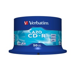 Verbatim CD-R AZO Crystal 700 MB 50 pz