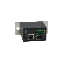 LevelOne IEC-4000 convertitore multimediale di rete 100 Mbit s Nero