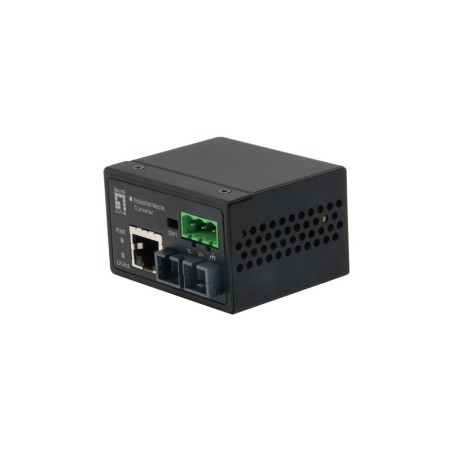 LevelOne IEC-4002 convertitore multimediale di rete 100 Mbit s Modalità multipla Nero