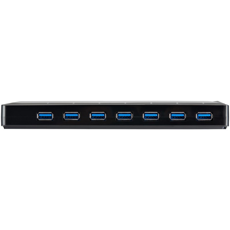 7 Port USB 3.0 Hub plus dediziertem Ladeport