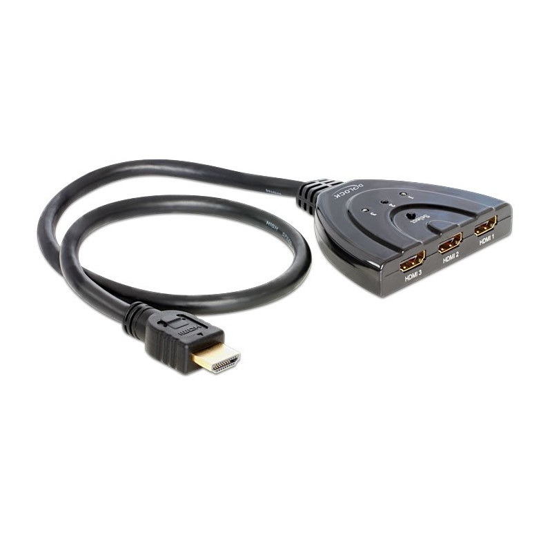 DeLOCK 87619 conmutador de vídeo HDMI