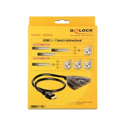 DeLOCK 87619 conmutador de vídeo HDMI