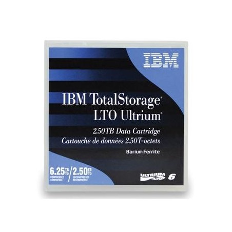 IBM LTO Ultrium 6 Nastro dati vuoto 2,5 TB