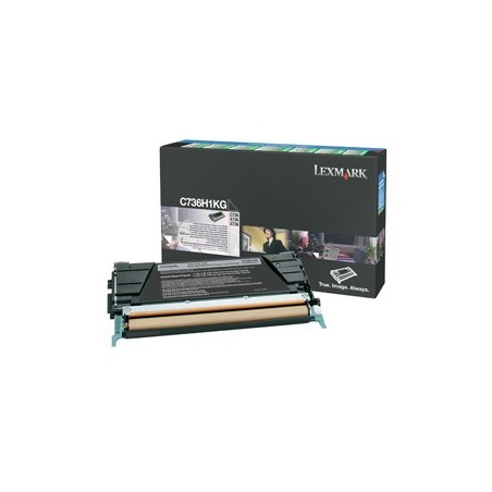 Lexmark C736H1KG cartuccia toner 1 pz Originale Nero