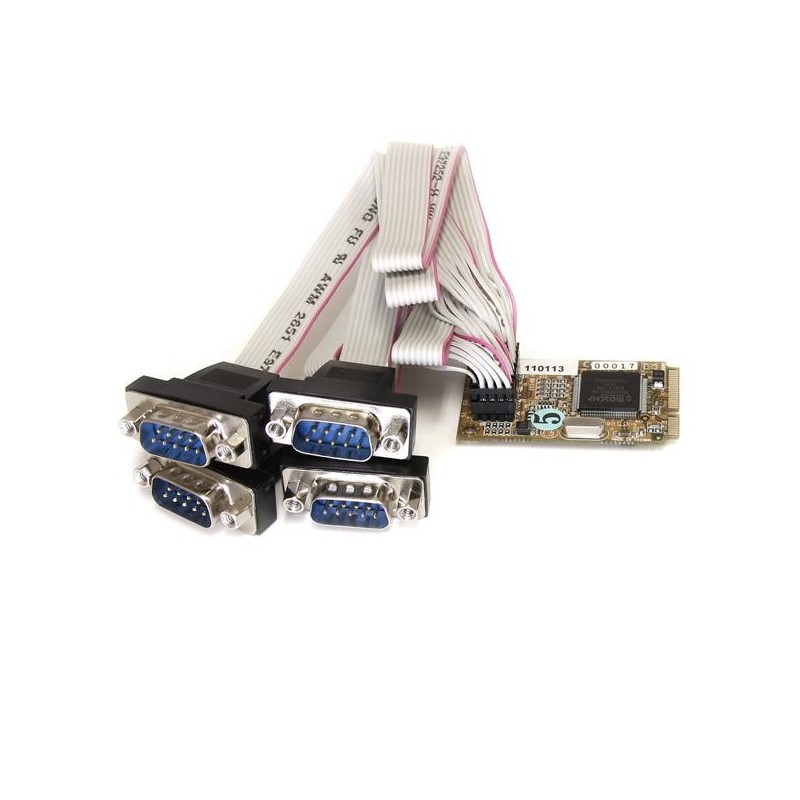 4 Port Seriell RS232 Mini PCI Express Karte mit 16650 UART