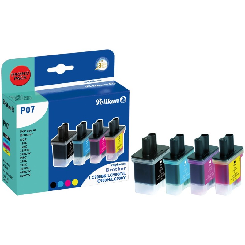 Promo Pack P07 - 4er-Pack - Schwarz, Gelb, Cyan, Magenta - kompatibel - Tinte...