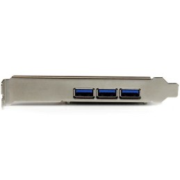 StarTech.com Scheda Espansione PCI Express USB 3.0 SuperSpeed a 4 porte ( 3 esterne, 1 interna )
