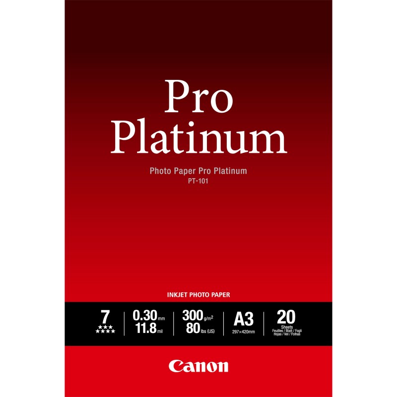 Photo Paper Pro Platinum - A3 (297 x 420 mm)