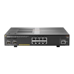 Aruba 2930F 8G PoE+ 2SFP+ Gestito L3 Gigabit Ethernet (10 100 1000) Supporto Power over Ethernet (PoE) 1U Grigio