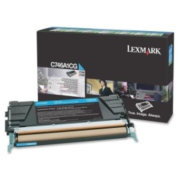 Lexmark C746A1CG cartuccia toner 1 pz Originale Ciano