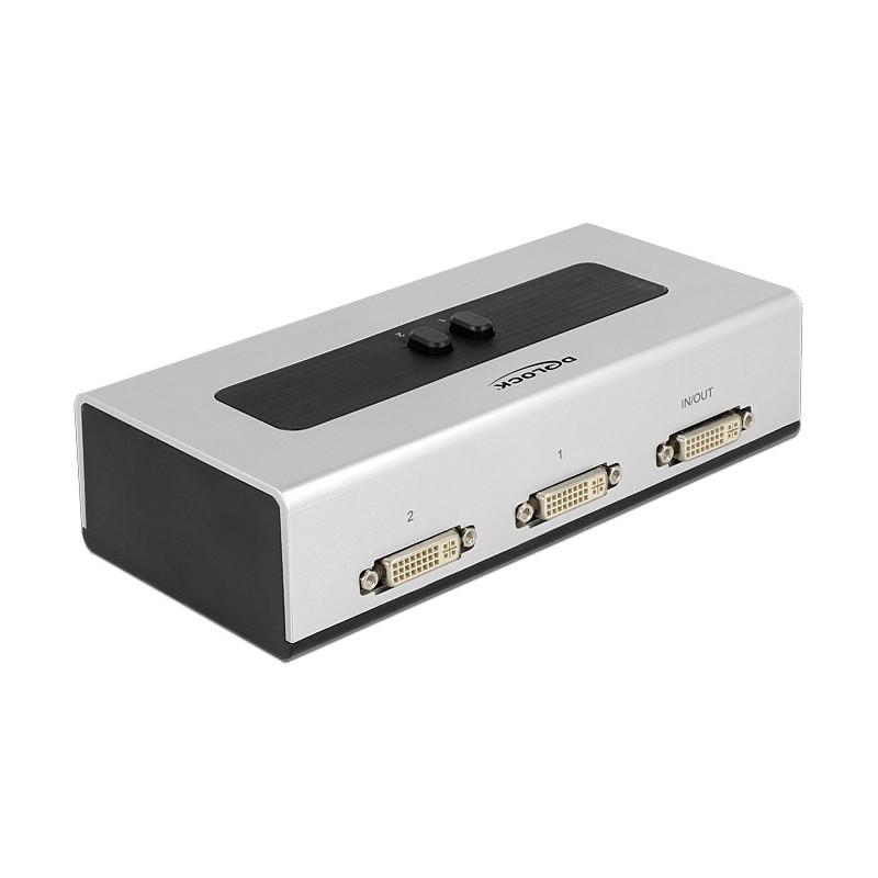 Switch DVI 2 port manual bidirectional