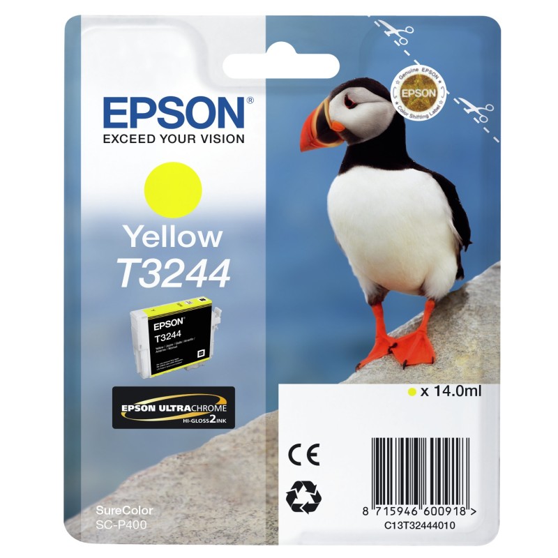 Epson T3244 ink cartridge 1 pc(s) Original Yellow