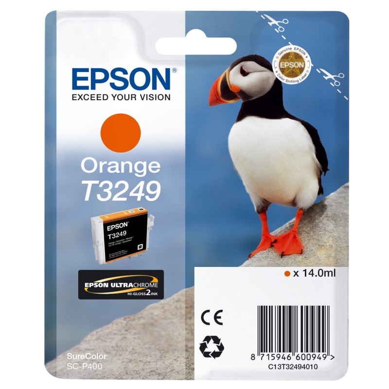 Epson T3249 ink cartridge 1 pc(s) Original Orange