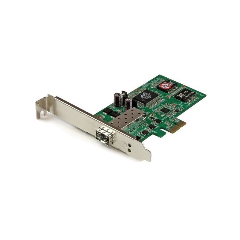 StarTech.com Scheda di Rete Ethernet PCI express a Fibra Ottica SFP - Adattatore PCIe NIC Gigabit Ethernet