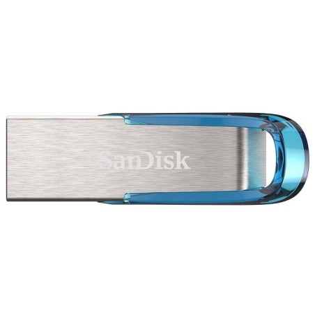 SanDisk Ultra Flair unità flash USB 64 GB USB tipo A 3.2 Gen 1 (3.1 Gen 1) Blu, Argento